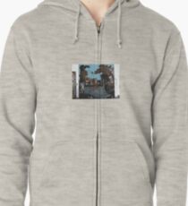 Abstract Constructivism Bauhaus Zipped Hoodie