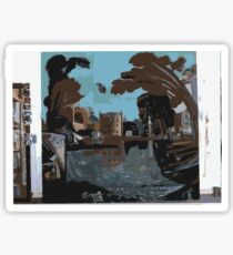 Abstract Constructivism Bauhaus Sticker