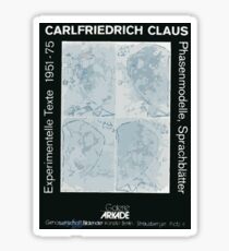 Abstract Constructivism Bauhaus Sticker