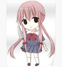 Miria Nikki Chibi Future Diary Poster