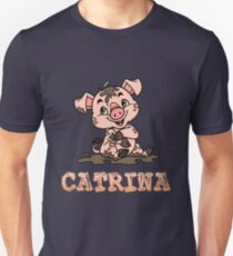 Camiseta unisex Catrina Piggy