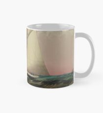 Vintage Schooner Yacht Illustration (1870) Mug