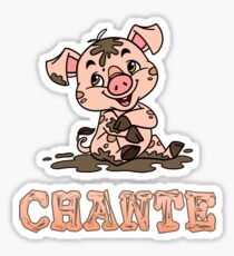 Chante Piggy Sticker