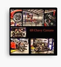 69 Chevy Convert.Camaro Canvas Print