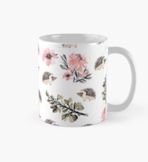 Igel Blumen Tasse