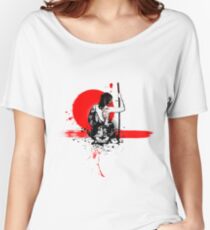 Trash Polka - Female Samurai Women's Relaxed Fit T-Shirt