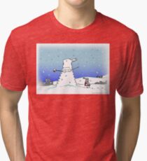 Snow Globes Tri-blend T-Shirt