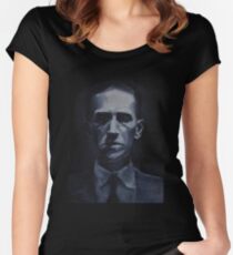 HP Lovecraft Women's Fitted Scoop T-Shirt
