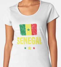 Senegal Flag Apparel Women's Premium T-Shirt