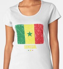 Senegal Flag Apparel Women's Premium T-Shirt