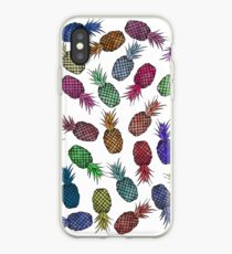 Vinilo o funda para iPhone Hawaiian Pineapple Watercolor Pattern