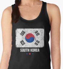 South Korea Flag Korean Apparel Women's Tank Top