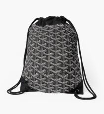 Black goyard Drawstring Bag