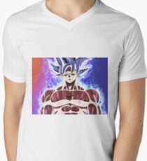 Goku Mastered Ultra Instinct Men's V-Neck T-Shirt