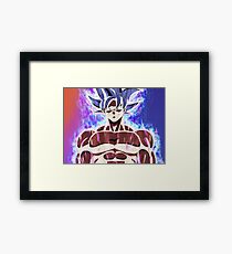 Goku Mastered Ultra Instinct Framed Print
