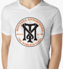 Montana Enterprises Men's V-Neck T-Shirt