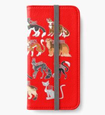 Every Named Bloodclan Cat Ever iPhone Wallet/Case/Skin