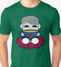 STPC: Haha Do O'BOT Toy Robot (Tea) Slim Fit T-Shirt