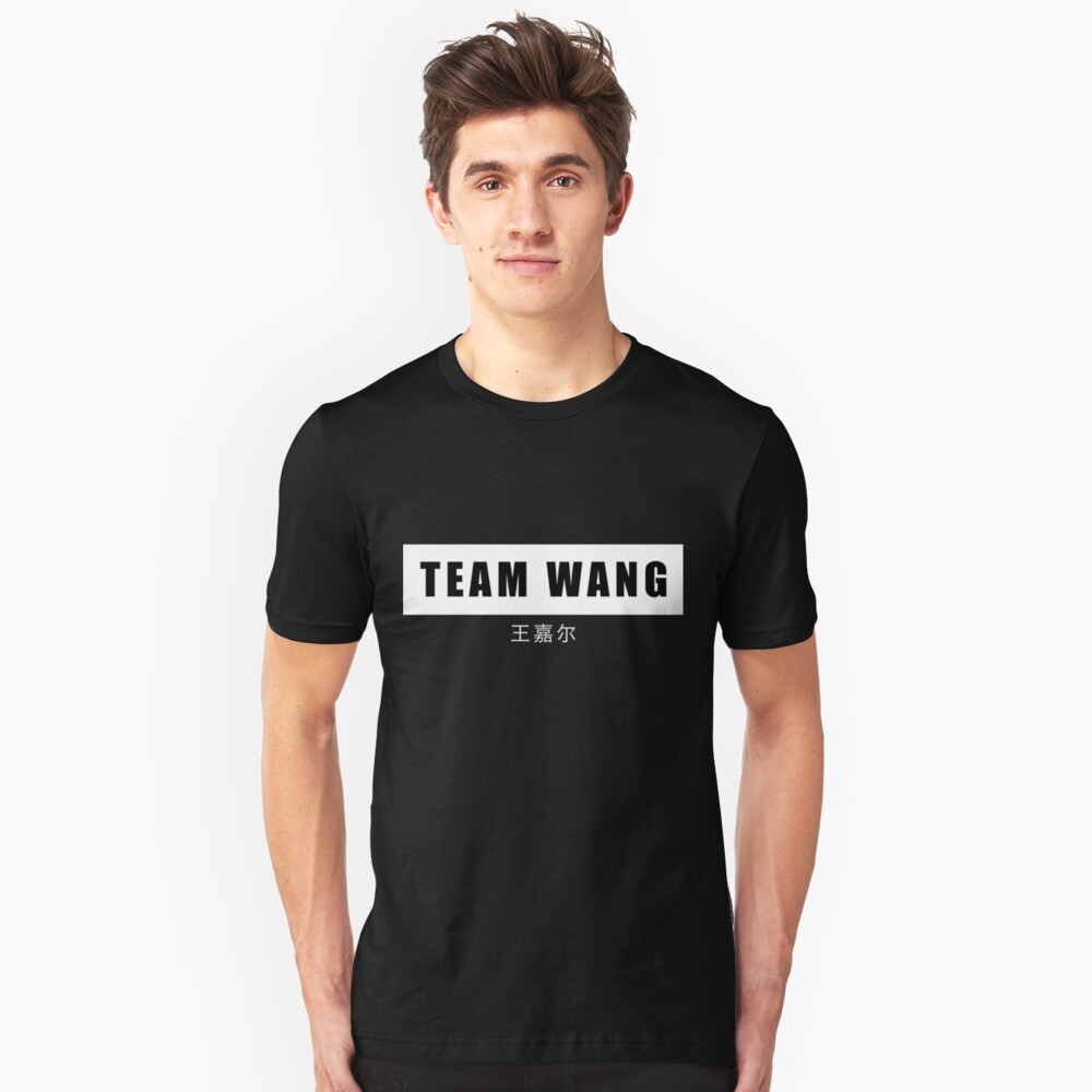 jackson wang team wang shirt