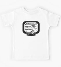 trust the web Kids Tee