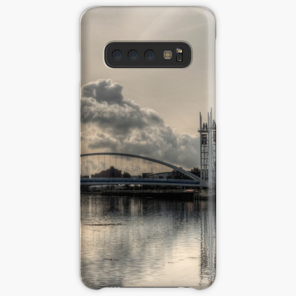 Bridge over Salford Quays, Manchester, UK Case & Skin for Samsung Galaxy