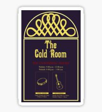 The Gold Room Sticker