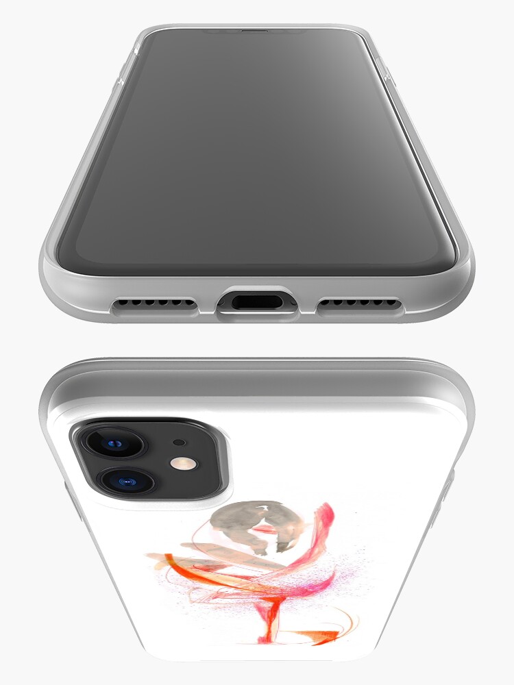 Alternate view of Expressive Dance Drawing iPhone Case & Cover