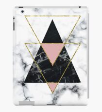 Geo glam marble iPad Case/Skin