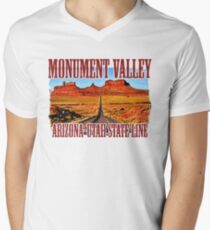 Monument Valley Men's V-Neck T-Shirt