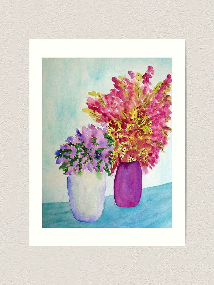 Alternate view of Spring Flowers Art Print