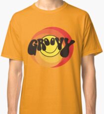 Groovy - Retro shirt Classic T-Shirt
