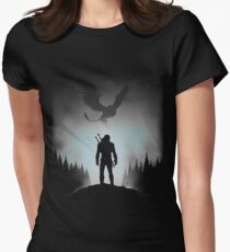 White Wolf Women's Fitted T-Shirt