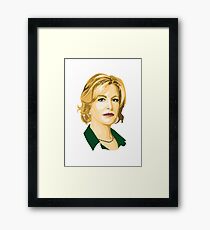 Skyler White Framed Print