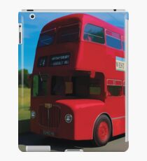 Retro Red Bus iPad Case/Skin