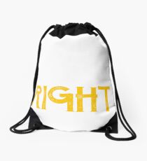 Leah is always right first name Drawstring Bag