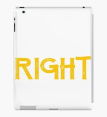 Paisley is always right iPad Case/Skin