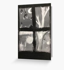Looking Through Greeting Card