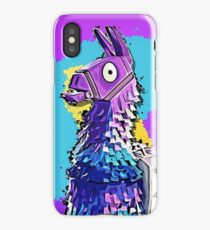 Flame Fortnite party iPhone Case