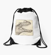Ceratosaurus Magnicornis Drawstring Bag