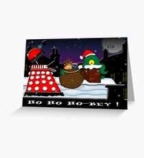 Ho ho ho-bey! Greeting Card