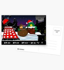 Ho ho ho-bey! Postcards