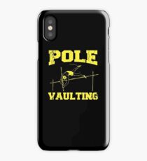 Pole Vault Gift - Custom Pole Sticker - Custom Pole Decal - Pole Vaulting Stick - Pole Vault Necklace - Pole Sticker - Pole Vaulter Stick iPhone Case