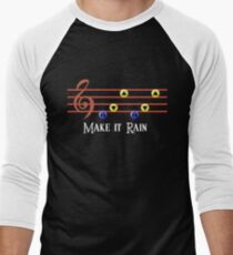 Legend of Zelda Make it Rain Men's Baseball ¾ T-Shirt