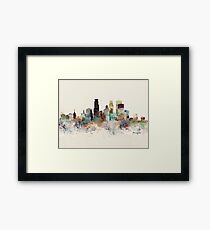 minneapolis city skyline Framed Print