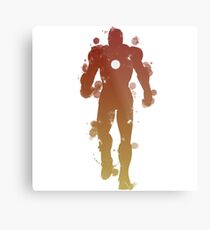 Iron Hero Metal Print