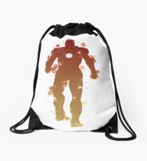 Iron Hero Drawstring Bag