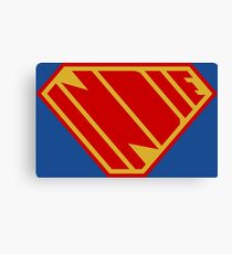 Indie Power (Red and Gold) Canvas Print