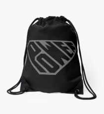 SuperEmpowered (Black on Black) Drawstring Bag