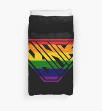 Black SuperEmpowered (Rainbow) Duvet Cover