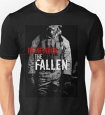 Remember the Fallen (RED) Unisex T-Shirt